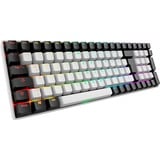 Sharkoon SKILLER SGK50 S2, clavier gaming Blanc, Layout DE, Gateron Red
