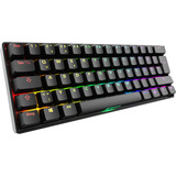 Sharkoon SKILLER SGK50 S4 Gen2 RGB clavier gaming mécanique Noir, Layout DE (QWERTZ), Gateron Yellow, 60%
