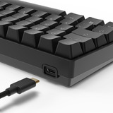 Sharkoon SKILLER SGK50 S4 Gen2 RGB clavier gaming mécanique Noir, Layout DE (QWERTZ), Gateron Yellow, 60%