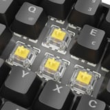 Sharkoon SKILLER SGK50 S4 Gen2 RGB clavier gaming mécanique Noir, Layout DE (QWERTZ), Gateron Yellow, 60%