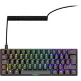 Sharkoon SKILLER SGK50 S4 Gen2, clavier gaming Noir, Layout DE, Gateron Yellow