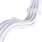 SilverStone Câble de rallonge d'alimentation SST-PP07E-EPS8W-V2, EPS 12V 8 broches (4+4), Câble d'extension Blanc