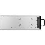 SilverStone RM31 MINI Rackmount Server-Gehäuse, boîtier de serveur en rack Noir | 2x USB-A | 1x USB-C