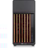 Thermaltake TR300 WS boîtier midi tower Noir/bois | 2x USB-A | 1x USB-C | Verre Trempé