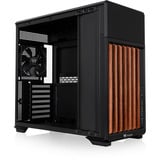 Thermaltake TR300 WS boîtier midi tower Noir/bois | 2x USB-A | 1x USB-C | Verre Trempé
