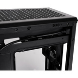 Thermaltake TR300 WS boîtier midi tower Noir/bois | 2x USB-A | 1x USB-C | Verre Trempé
