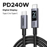 UGREEN L530 Câble de charge USB-C vers USB-C 240W PD3.1 