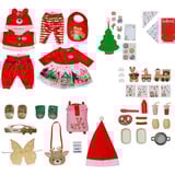 ZAPF Creation BABY born Advent Calendar 43cm, Accessoires de poupée BABY born Advent Calendar 43cm, Ensemble d'habits de poupée, 3 an(s)