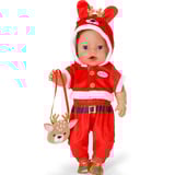 ZAPF Creation BABY born Advent Calendar 43cm, Accessoires de poupée BABY born Advent Calendar 43cm, Ensemble d'habits de poupée, 3 an(s)