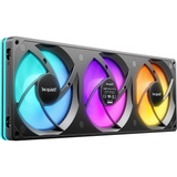 be quiet! Light Wings Pro IO 360mm ventilateurs de boîtier RGB  Noir, 3 pièces, 360 x 120 x 28 mm