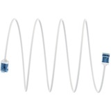 goobay Câble de raccordement slim ultraflexible Cat.6a, U/UTP Blanc