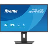 iiyama ProLite XB2797HSU-B1 27" Moniteur Noir (Mat), 1x DisplayPort, 1x HDMI, 2x USB-C, 2x USB-A, 120 Hz, 68,6 cm (27"), 1920 x 1080 pixels, Full HD, LED, 4 ms, Noir