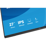 iiyama ProLite XB2797HSU-B1 27" Moniteur Noir (Mat), 1x DisplayPort, 1x HDMI, 2x USB-C, 2x USB-A, 120 Hz, 68,6 cm (27"), 1920 x 1080 pixels, Full HD, LED, 4 ms, Noir