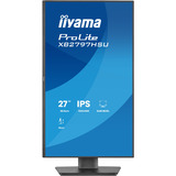 iiyama ProLite XB2797HSU-B1 27" Moniteur Noir (Mat), 1x DisplayPort, 1x HDMI, 2x USB-C, 2x USB-A, 120 Hz, 68,6 cm (27"), 1920 x 1080 pixels, Full HD, LED, 4 ms, Noir