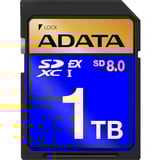 ADATA Premier Extreme SDXC SD8.0 1 TB, Carte mémoire Noir