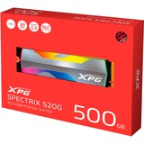 ADATA SPECTRIX S20G M.2 500 Go PCI Express 3.0 3D NAND NVMe, SSD Aluminium, 500 Go, M.2, 2500 Mo/s
