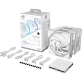 ASUS ROG Eurux GR120 ARGB ventilateurs de boîtier Blanc, 3 pièces, 122 x 120 x 30 mm