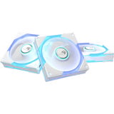 ASUS ROG Eurux GR120 ARGB ventilateurs de boîtier Blanc, 3 pièces, 122 x 120 x 30 mm