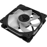 ASUS TUF Gaming TR120 ARGB Ventilateur inversé, Ventilateur de boîtier Noir/transparent, Ventilateur, 12 cm, Noir