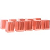 Alphacool 17426 pièce et accessoire pour systèmes de refroidissement d'ordinateurs Radiateur, Dissipateur thermique Cuivre, Radiateur, Cuivre, Cuivre, 10 mm, 10 mm, 65 g