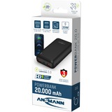 Ansmann 1700-0147, Batterie portable Noir