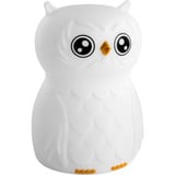 Ansmann Veilleuse Hibou Finn, lumière de nuit Blanc