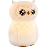 Ansmann Veilleuse Hibou Finn, lumière de nuit Blanc