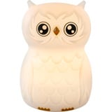 Ansmann Veilleuse Hibou Finn, lumière de nuit Blanc