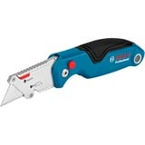 Bosch 1 600 A01 6BM couteau à lame rétractable Multicolore Couteau à lame universelle, Cutter Bleu, 2 pièce(s)
