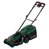 Bosch Tondeuse à batterie Rotak18V-34, 18 volts + kit de démarrage + bouchon de paillage, Tondeuse à gazon Vert/Noir