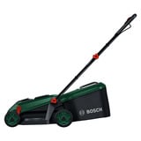 Bosch Tondeuse à batterie Rotak18V-34, 18 volts + kit de démarrage + bouchon de paillage, Tondeuse à gazon Vert/Noir