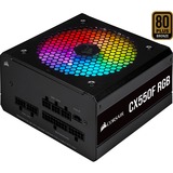 Corsair CX550F RGB, 550 Watt, Alimentation Noir, 2x PCIe, Full Cable Management