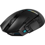 Corsair DARKSTAR WIRELESS MMO/MOBA, Souris gaming Noir, USB 2.0 | 2,4 GHz | Bluetooth | 100 - 26.000 Dpi