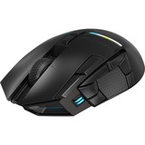 Corsair DARKSTAR WIRELESS MMO/MOBA, Souris gaming Noir, USB 2.0 | 2,4 GHz | Bluetooth | 100 - 26.000 Dpi