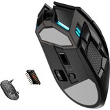 Corsair DARKSTAR WIRELESS MMO/MOBA, Souris gaming Noir, USB 2.0 | 2,4 GHz | Bluetooth | 100 - 26.000 Dpi