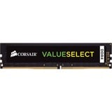 Corsair ValueSelect 8 Go DDR4 2133 MHz CL15, Mémoire vive Noir, RAM DDR4 PC4-17000