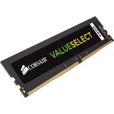 Corsair ValueSelect 8 Go DDR4 2133 MHz CL15, Mémoire vive Noir, RAM DDR4 PC4-17000