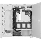 Corsair iCUE 5000X RGB QL Edition boîtier midi tower Blanc | 2x USB-A | 1x USB-C | RGB | Window