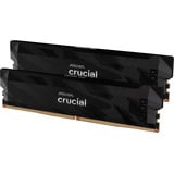 Crucial DIMM 32 GB DDR5-6400 (2x 16 GB) Dual-Kit, Mémoire vive Noir