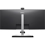 Dell Webcam USB-C Pro P3426WEV pour moniteur 34.1" UltraWide incurvé Noir/argent, 1x DisplayPort, 1x HDMI, 2x USB-C, 3x USB-A, 1x RJ-45, 86,6 cm (34.1"), 3440 x 1440 pixels, Wide Quad HD, LCD, 8 ms, Noir, Argent