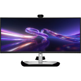 Dell Webcam USB-C Pro P3426WEV pour moniteur 34.1" UltraWide incurvé  Noir/Argent