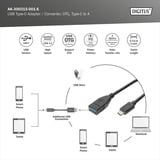 Digitus Adaptateur USB Type-C Noir