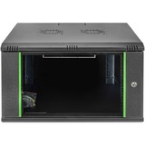 Digitus Boîtier mural de série Dynamic Basic -600 x 450 mm (lxp), Armoire informatique Noir, Rack monté sur le mur, 7U, 60 kg, Verrouillage des touches, 24 kg, Noir