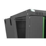 Digitus Boîtier mural de série Dynamic Basic -600 x 450 mm (lxp), Armoire informatique Noir, Rack monté sur le mur, 7U, 60 kg, Verrouillage des touches, 24 kg, Noir