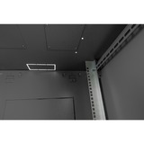Digitus Boîtier mural de série Dynamic Basic -600 x 450 mm (lxp), Armoire informatique Noir, Rack monté sur le mur, 7U, 60 kg, Verrouillage des touches, 24 kg, Noir