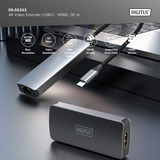 Digitus DS-55343, Extension HDMI Noir