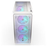 ENDORFY ARX 700 ARGB White boîtier midi tower Blanc | 2x USB-A | 1x USB-C | RGB | Verre Trempé