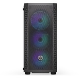ENDORFY Signum 300 ARGB boîtier midi tower Noir | 2x USB-A | RGB | Window