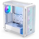 ENDORFY  boîtier midi tower Blanc | 2x USB-A | 1x USB-C | RGB | Verre Trempé