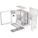 ENDORFY  boîtier midi tower Blanc | 2x USB-A | 1x USB-C | RGB | Verre Trempé